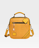 Signature Mini Messenger Bag in Mustard