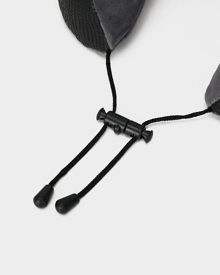 Apollo 1 Neck Pillow and Eye Mask Set in Black