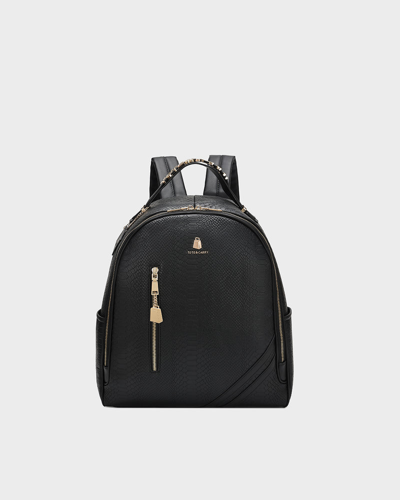 Statement Jetsetter Laptop Bag in Black – Tote&Carry