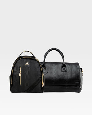 Signature Overnight Travel Set in Black