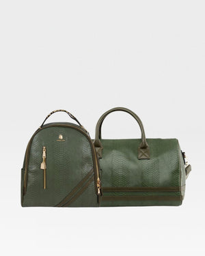 Large Backpack + Regular Duffle