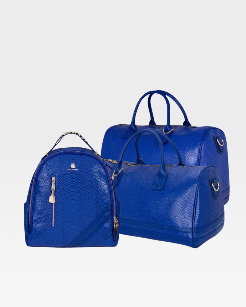 Signature Overnight 3-Piece Travel Set in Royal Blue