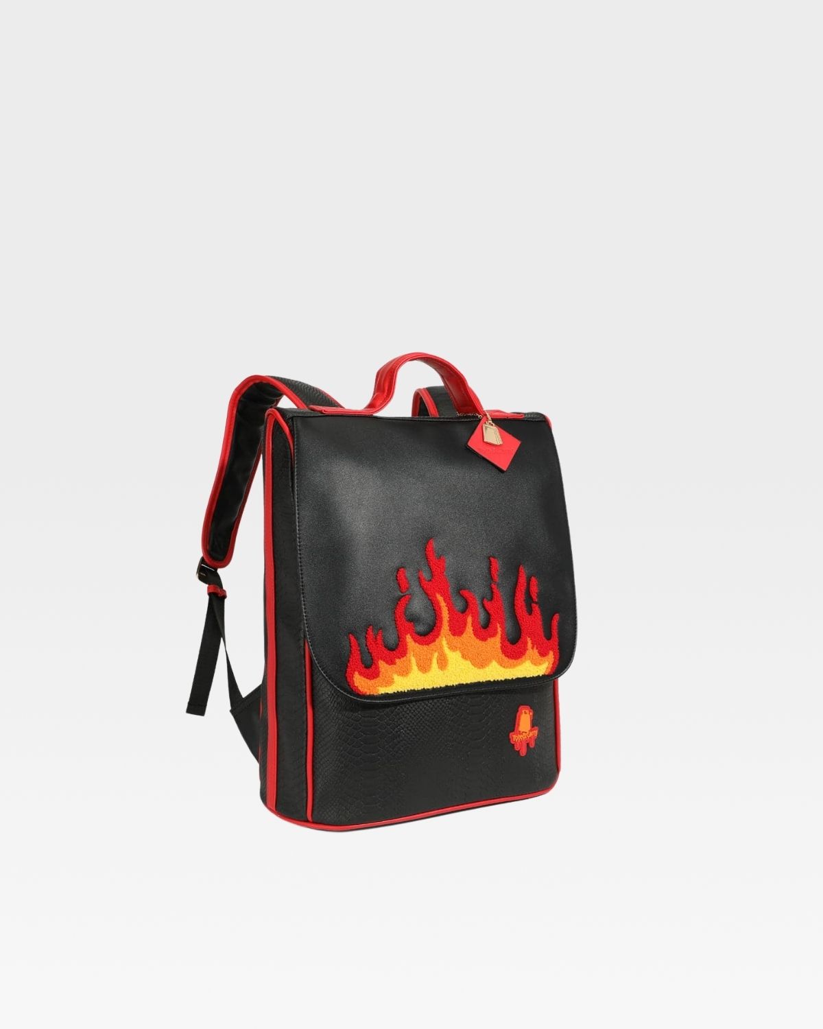 Exclusive Red Fire Backpack & Rolling Duffle Set