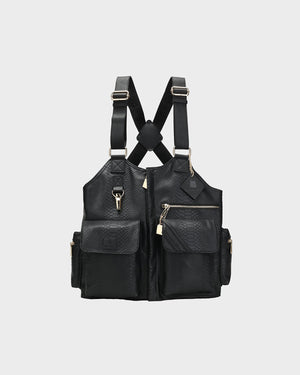 Black / SMALL - MEDIUM (32-48 IN WAIST AND CHEST)