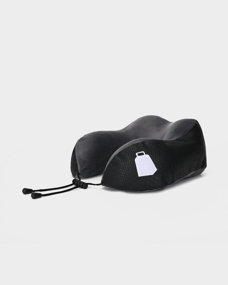 Apollo 1 Neck Pillow and Eye Mask Set in Black
