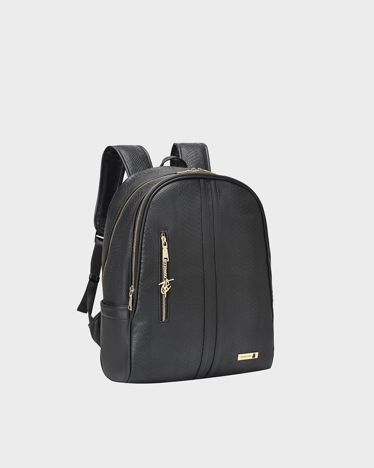 Signature Traveler Rolling Duffle Set in Black