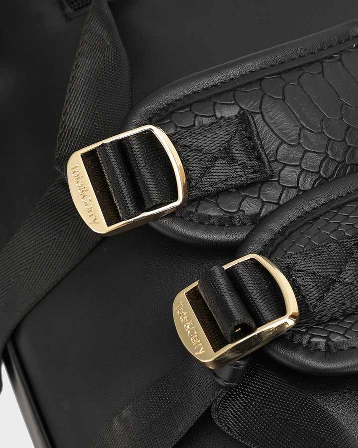 Signature Traveler Backpack in Black