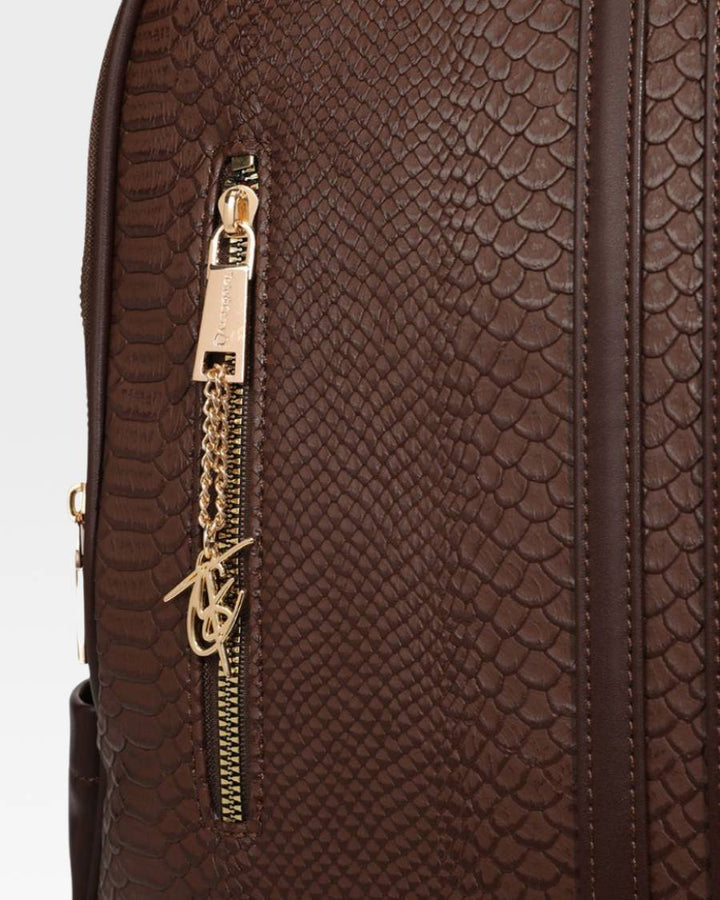 Apollo 1 Tombstone Backpack in Chocolate