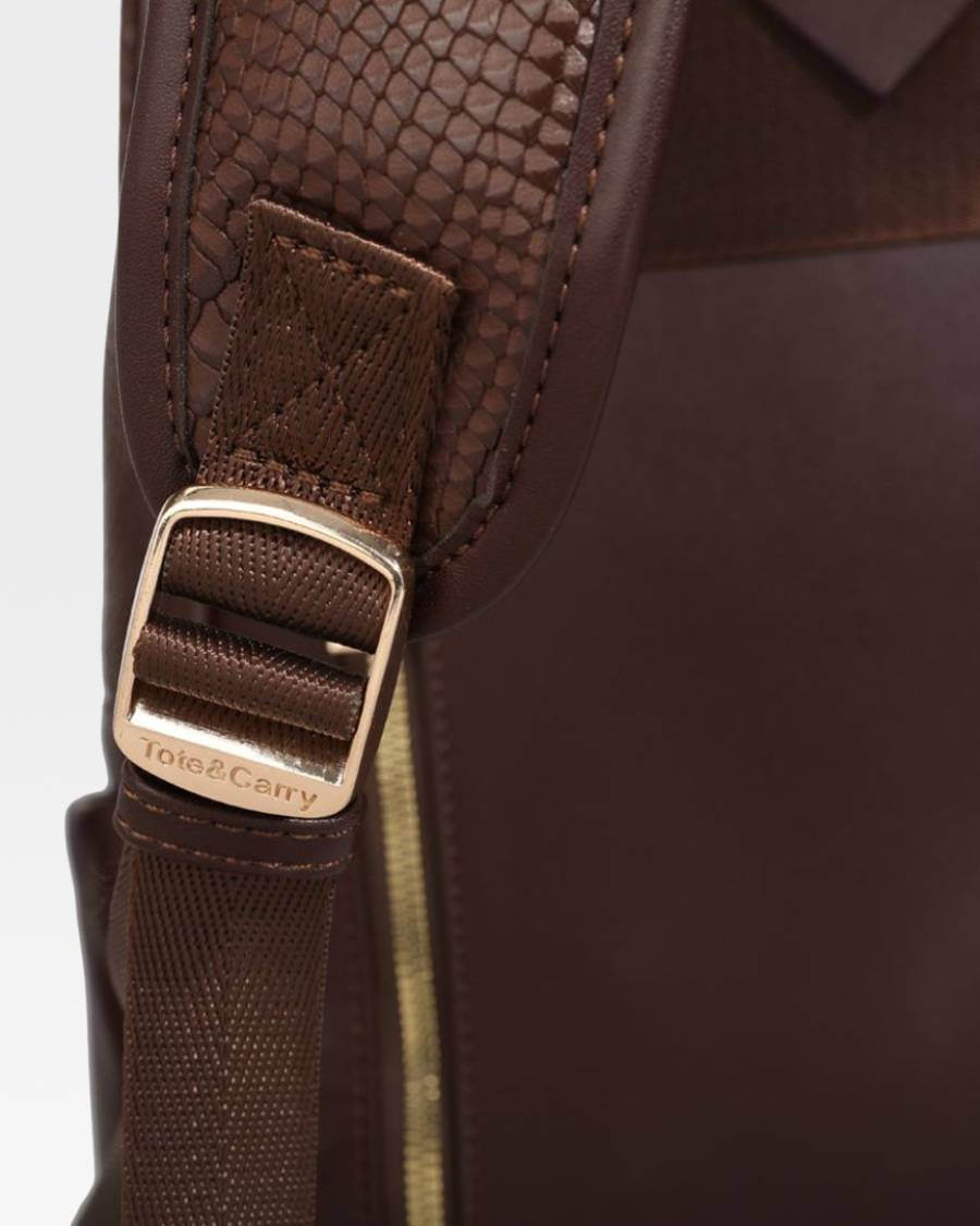 Apollo 1 Tombstone Backpack in Chocolate