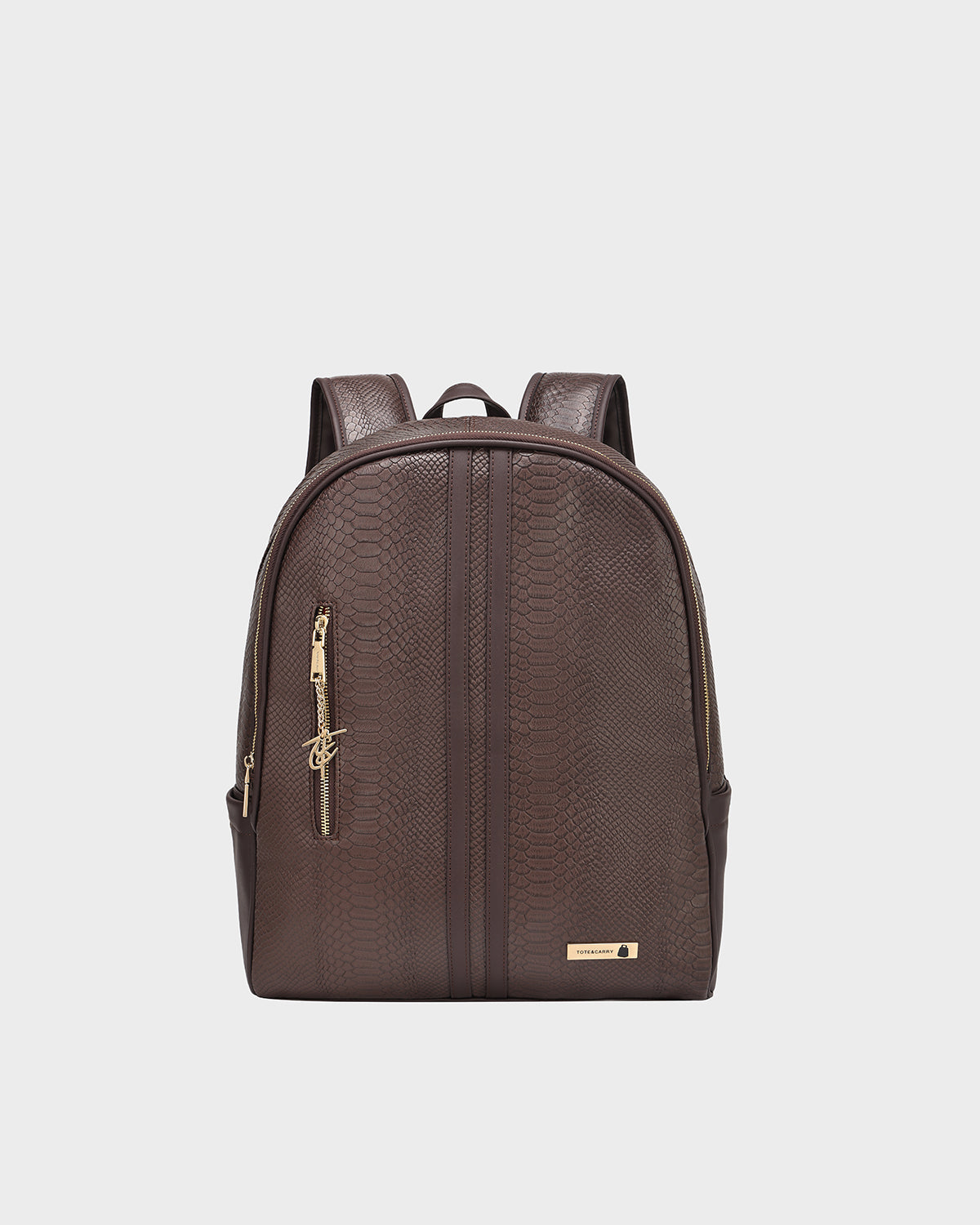 Signature Traveler Rolling Duffle Set in Chocolate