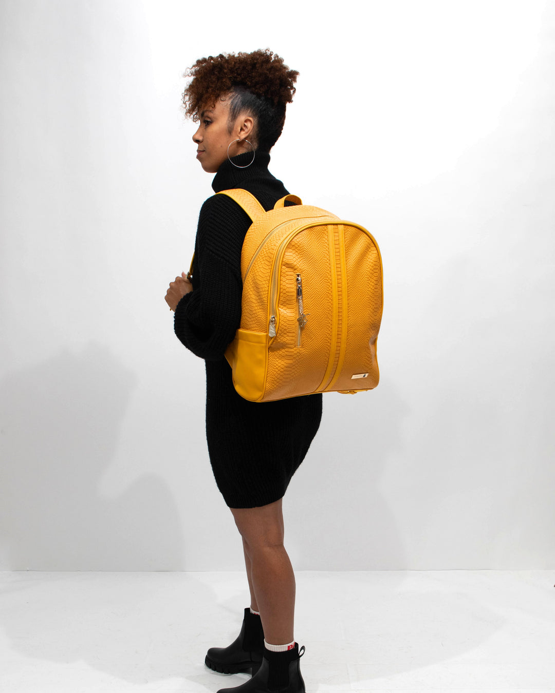 Apollo 1 Tombstone Backpack in Mustard