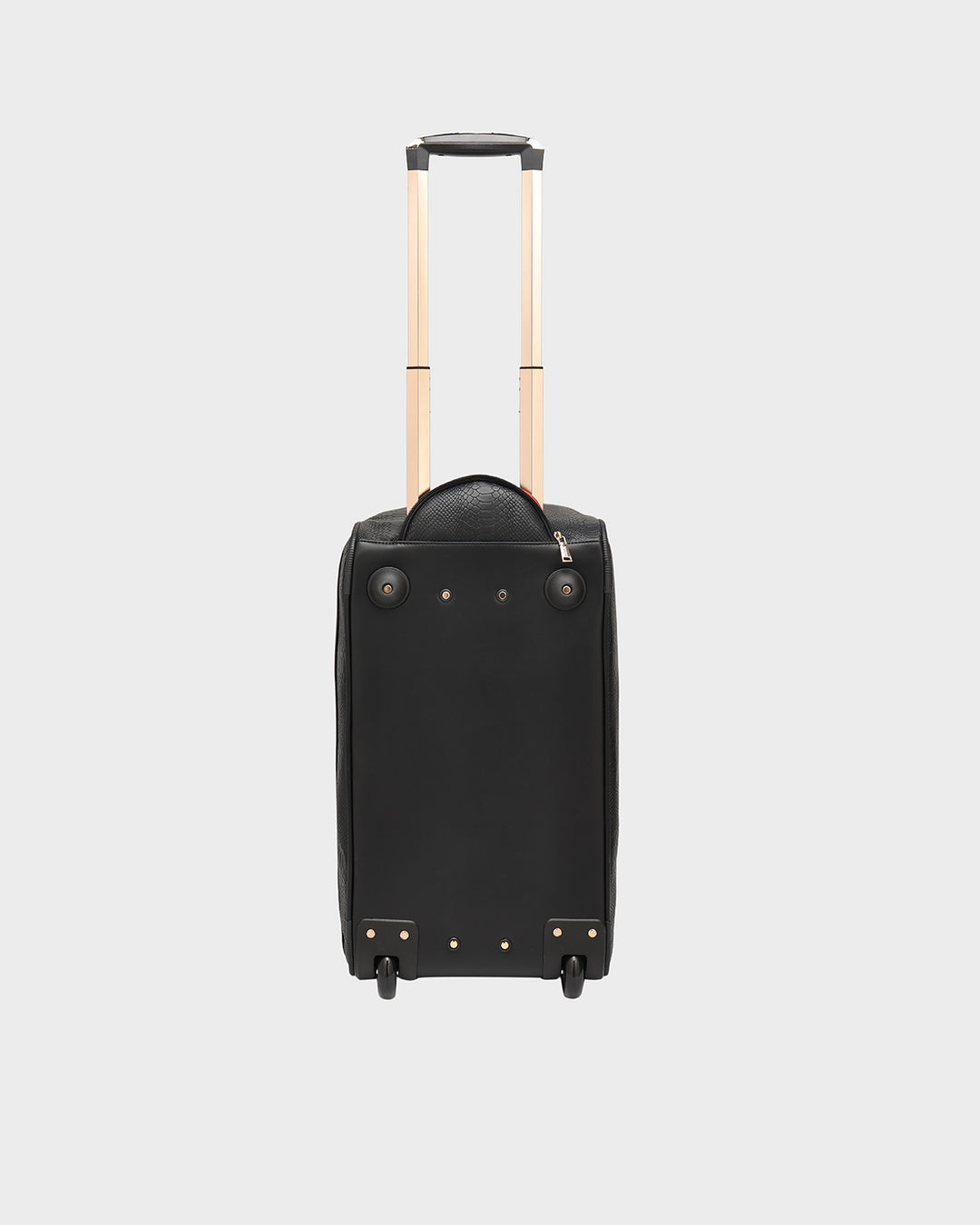 Signature Traveler Rolling Duffle in Black