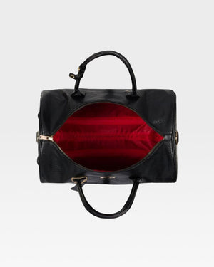 Signature Traveler Rolling Duffle in Black