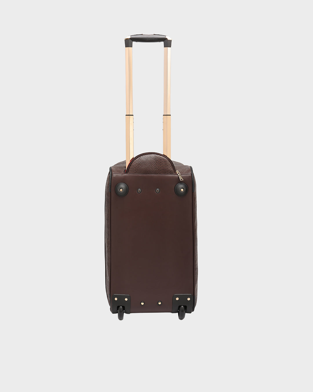 Signature Traveler Rolling Duffle in Chocolate