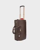 Signature Traveler Rolling Duffle in Chocolate