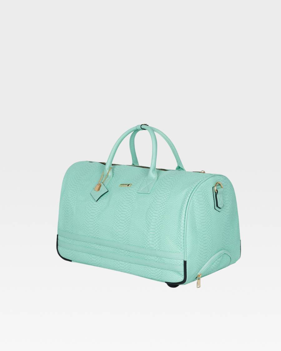 Apollo 1 Rolling Duffle Bag in Tiffany Blue