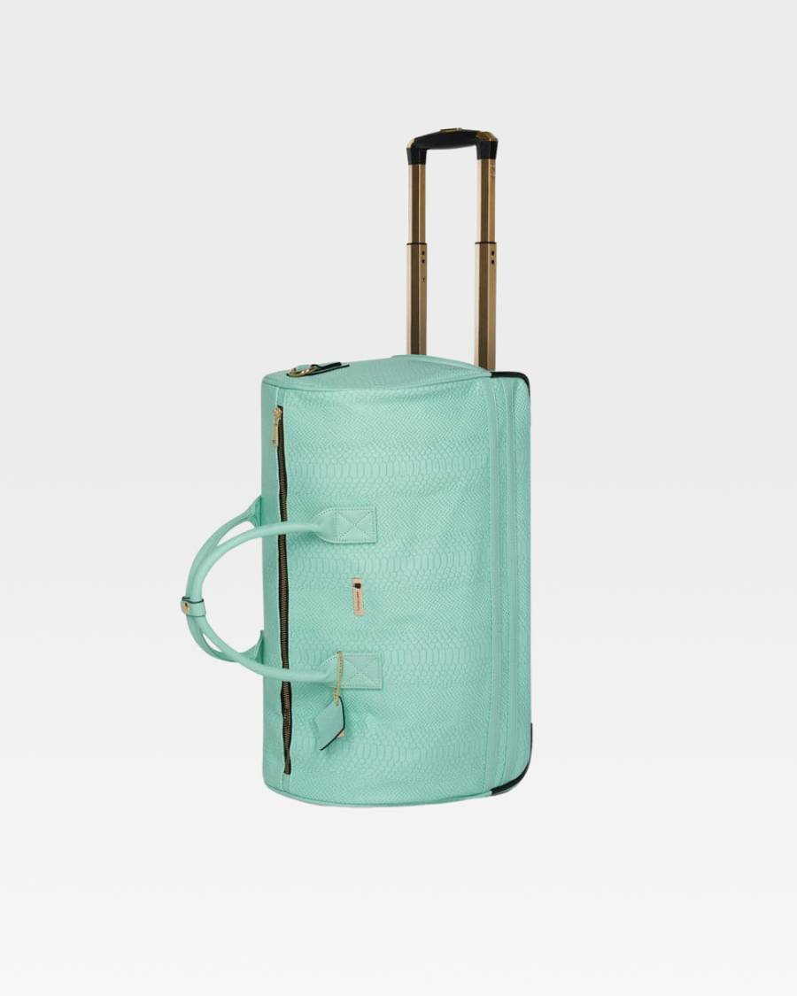 Apollo 1 Rolling Duffle Bag in Tiffany Blue