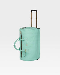 Signature Traveler Rolling Duffle in Mint