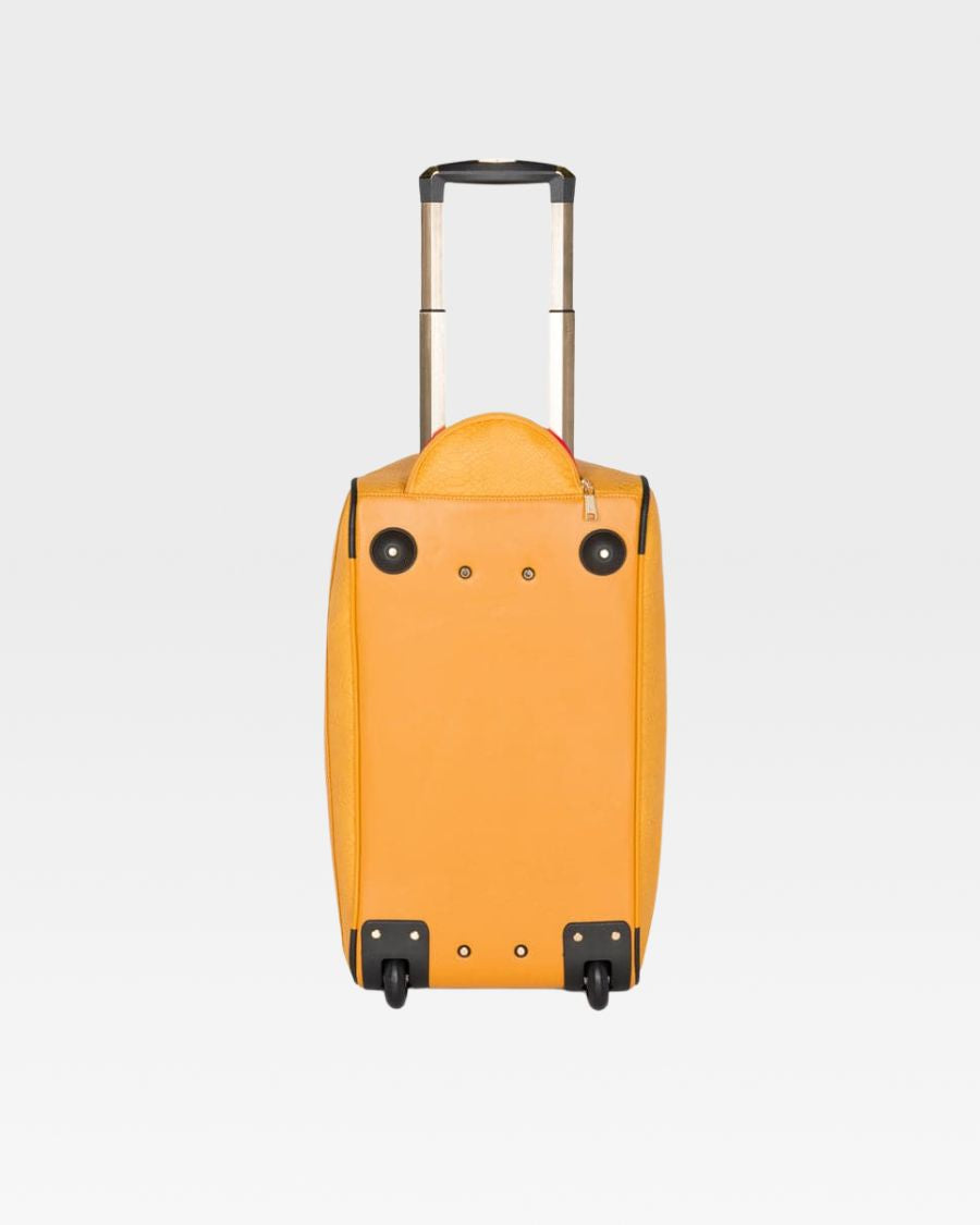 Apollo 1 Rolling Duffle Bag in Mustard