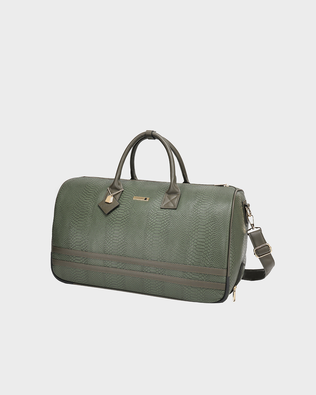 Signature Traveler Rolling Duffle in Olive