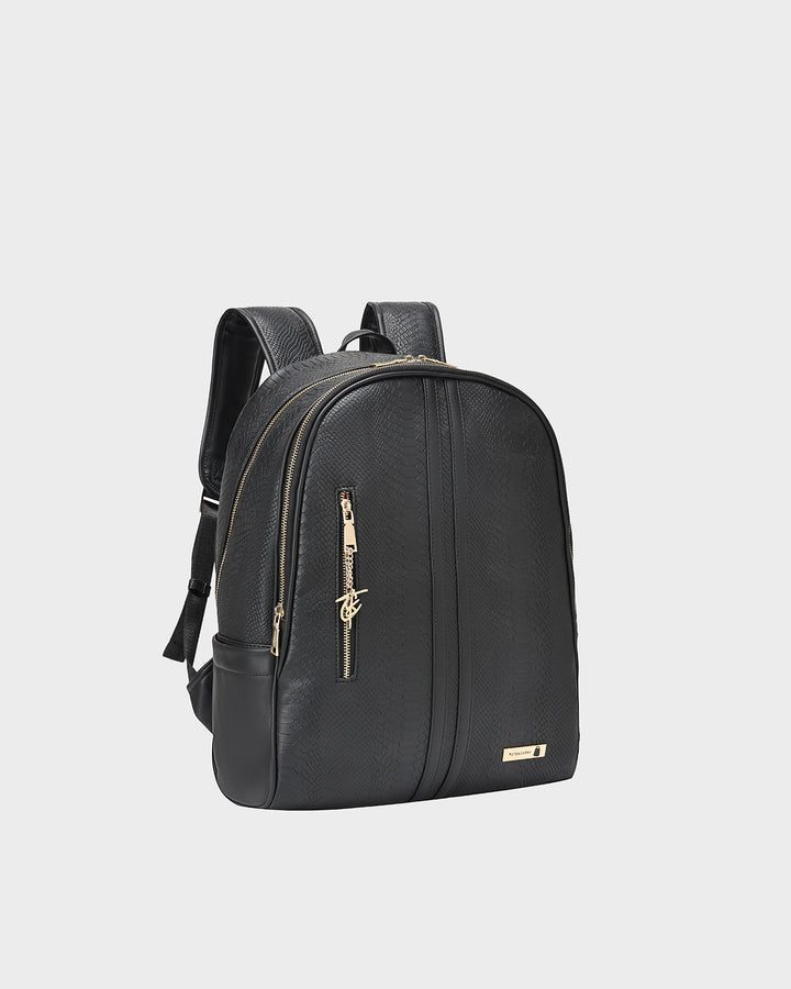 Signature Traveler Backpack in Black