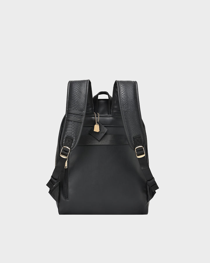 Signature Traveler Backpack in Black