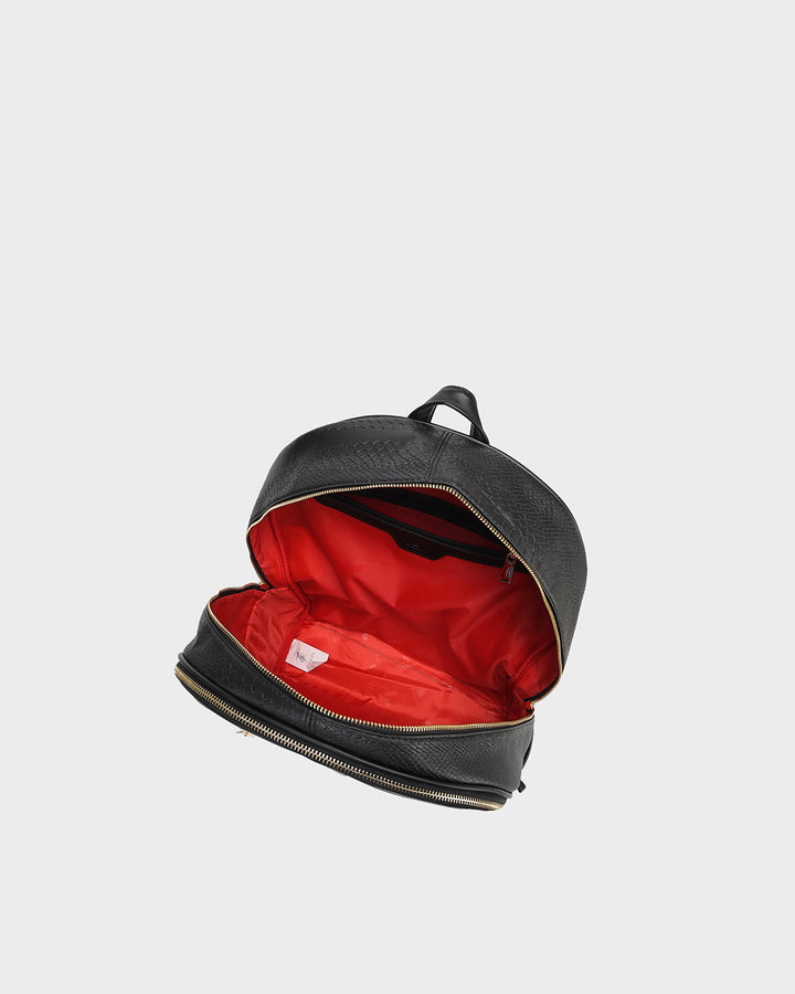 Signature Traveler Backpack in Black