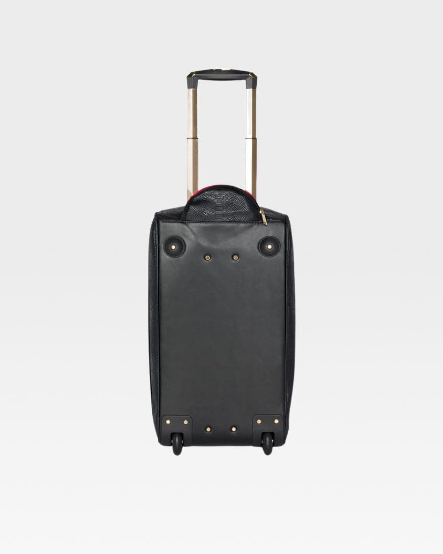 Apollo 1 Backpack & Rolling Duffle Bag Set in Black