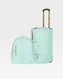 Signature Traveler Rolling Duffle Set in Mint