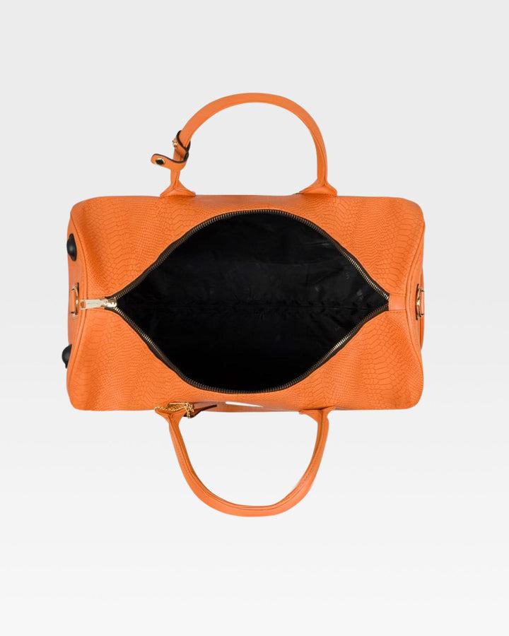 Apollo 1 Backpack & Rolling Duffle Bag Set in Tangerine