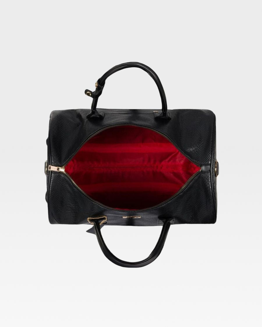 Apollo 1 Rolling Duffle Bag in Black