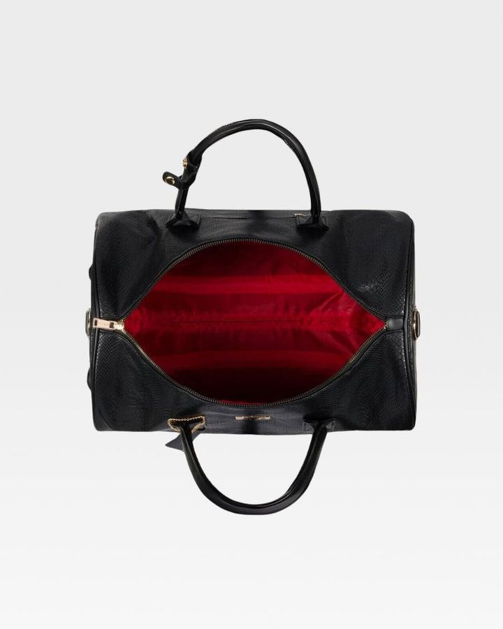 Apollo 1 Rolling Duffle Bag in Black