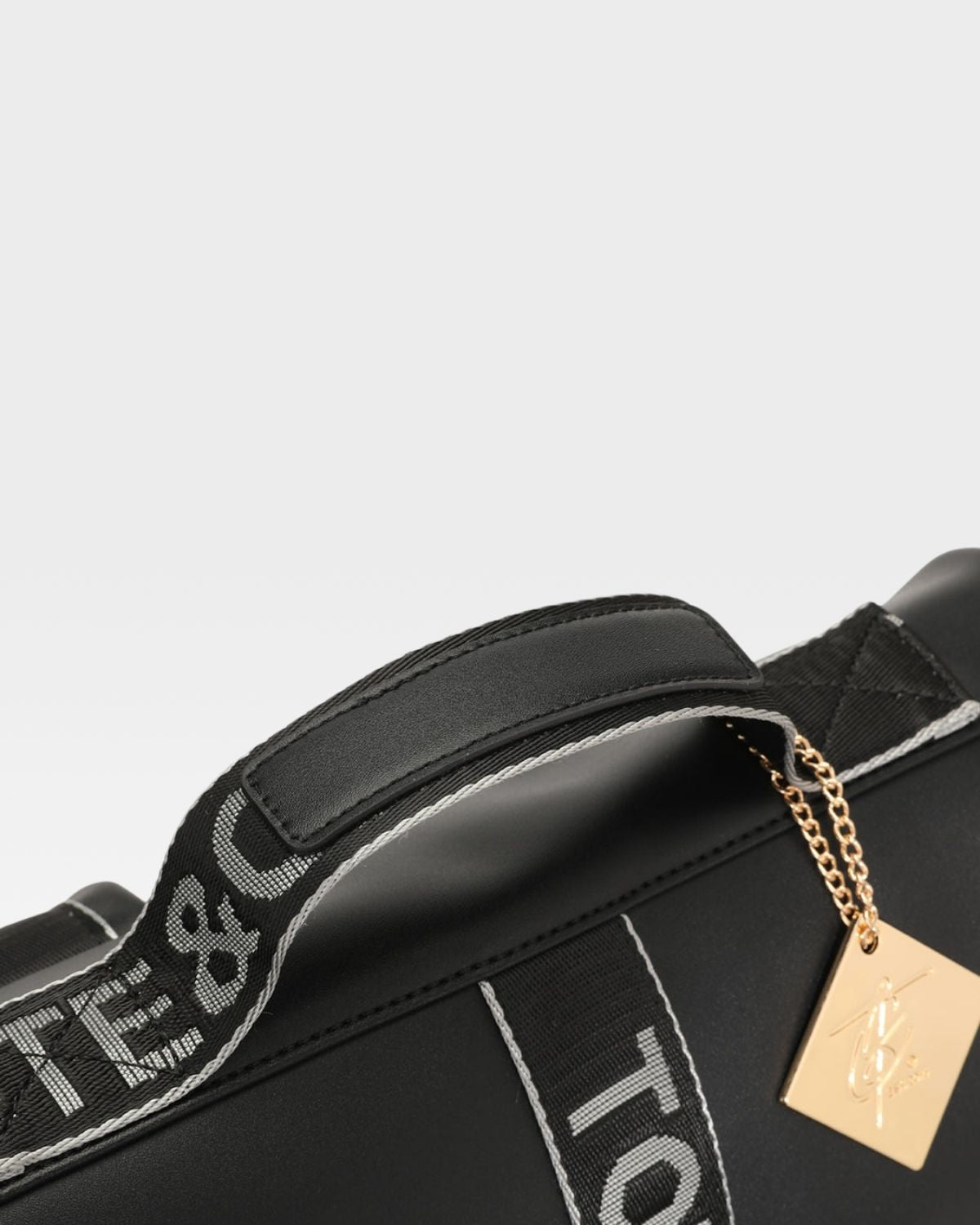 Caution Tape Backpack in Black