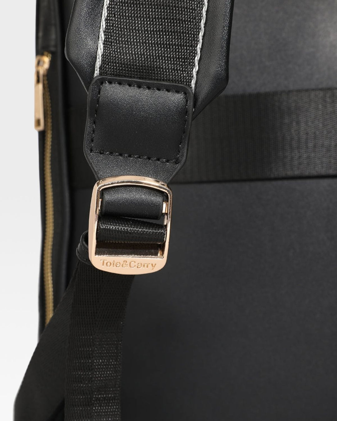 Caution Tape Backpack in Black