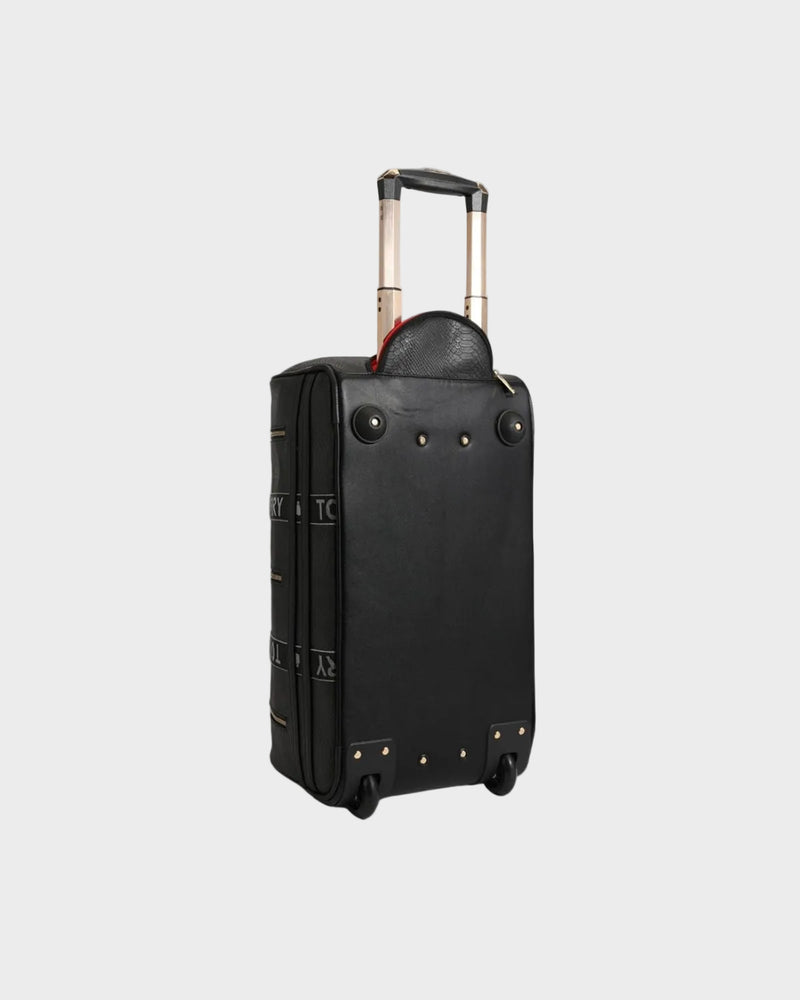 Signature Urban Traveler Rolling Duffle in Black