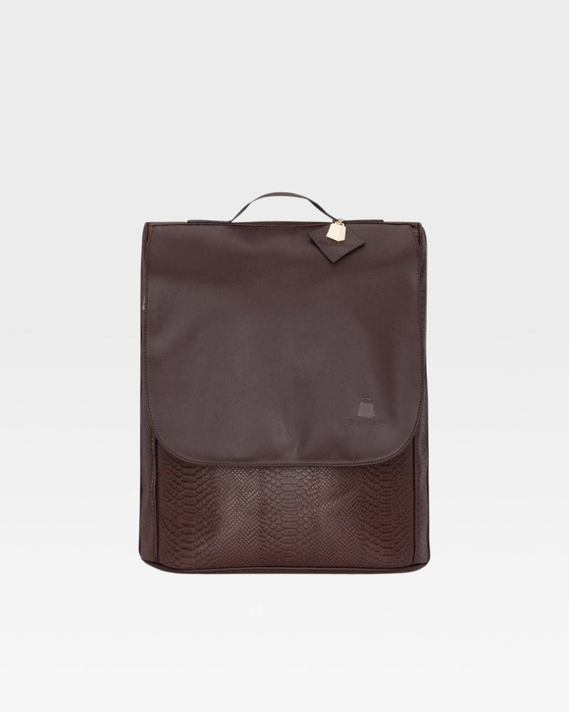 Signature Weekender Backpack in Chocolate