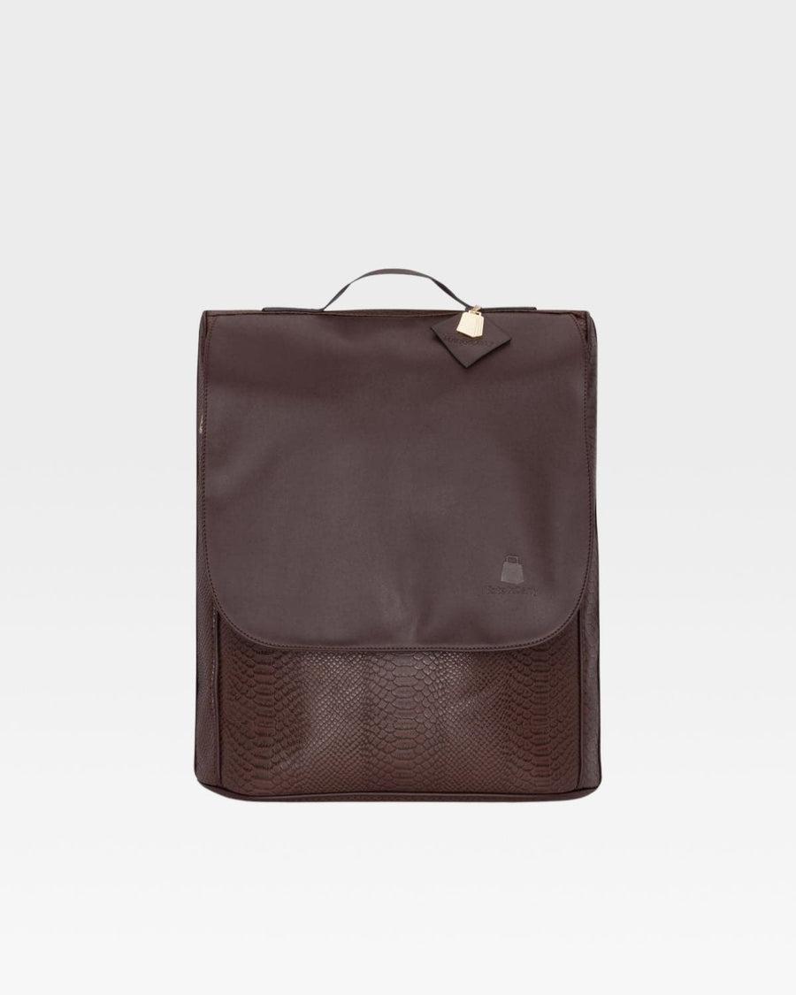 Signature Weekender Backpack in Chocolate