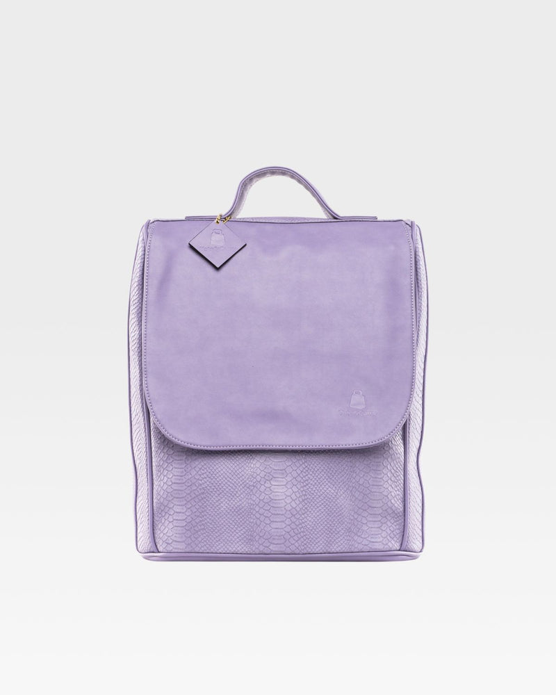 Signature Weekender Backpack in Lavender