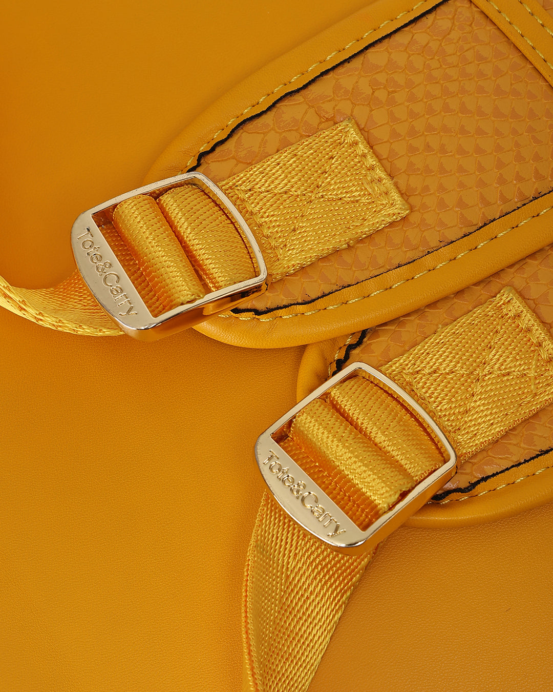 Signature Weekender Backpack in Mustard