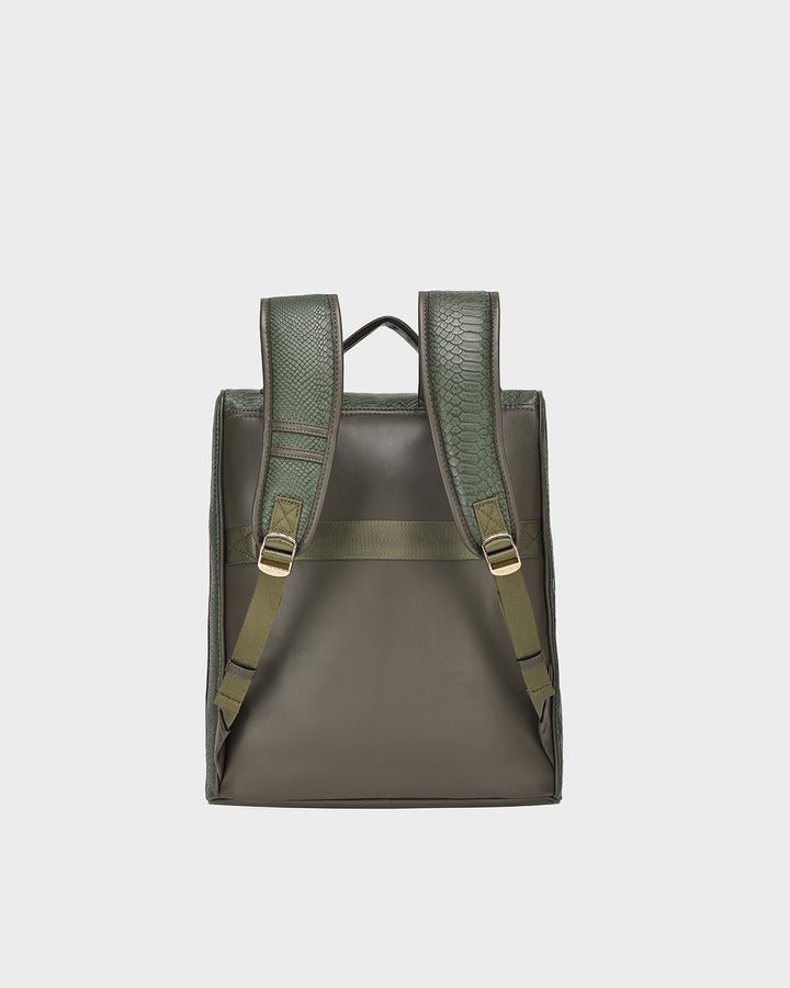 Signature Weekender Backpack in Olive