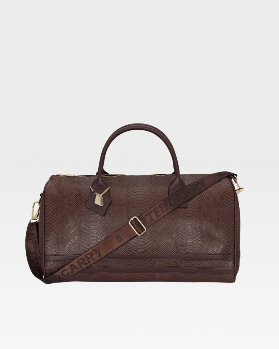 Apollo 1 Duffle Bag in Chocolate