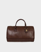 Signature Weekender Duffle Bag in Chocolate