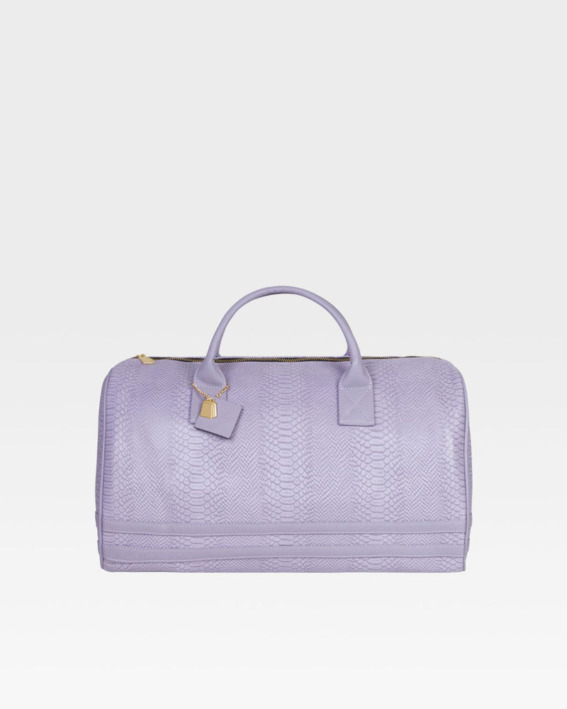 Signature Weekender Duffle Bag in Lavender