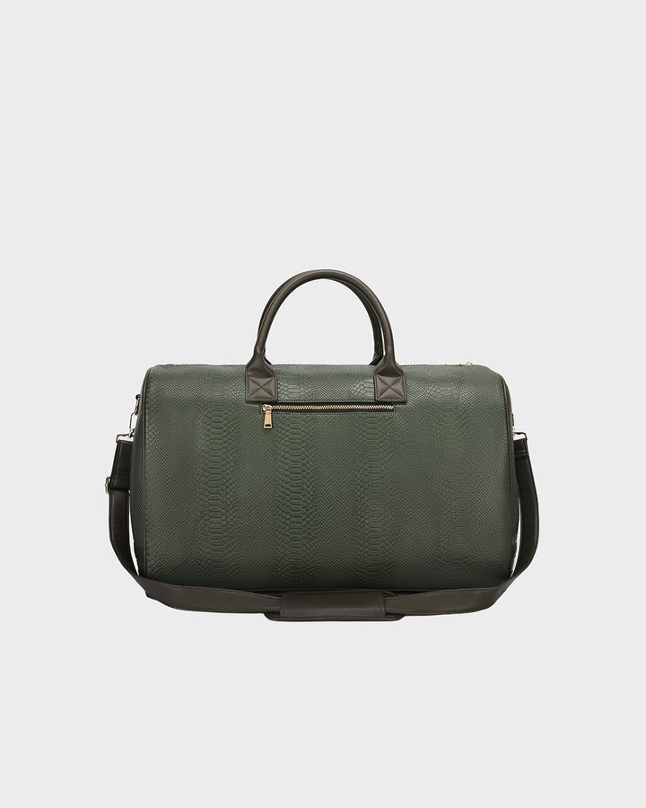 Signature Weekender Duffle Bag in Olive