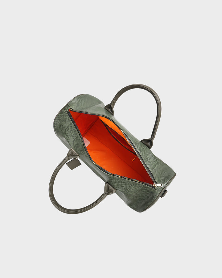 Signature Weekender Duffle Bag in Olive