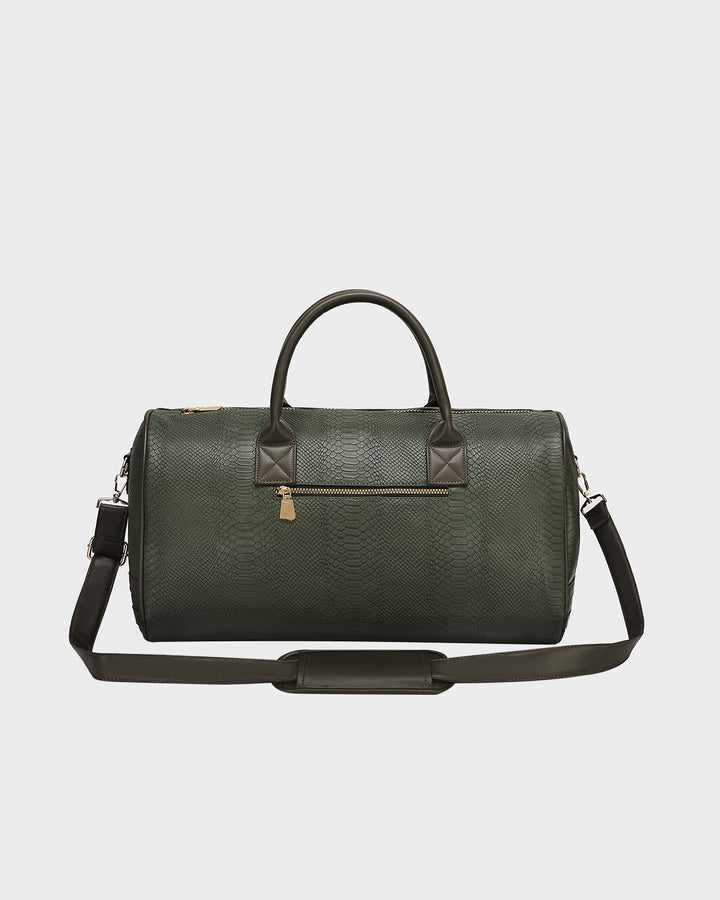 Signature Overnight Travel Set in Olive