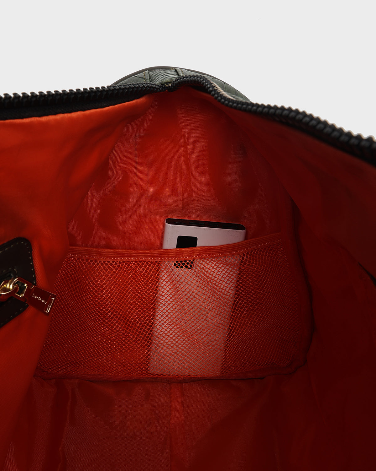 Signature Weekender Duffle Bag in Olive