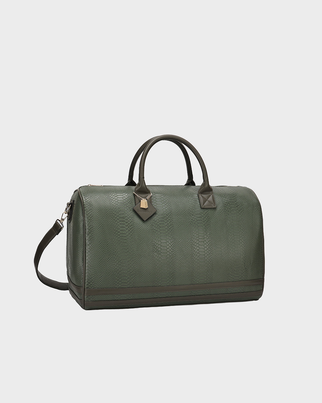 Signature Weekender Duffle Bag in Olive