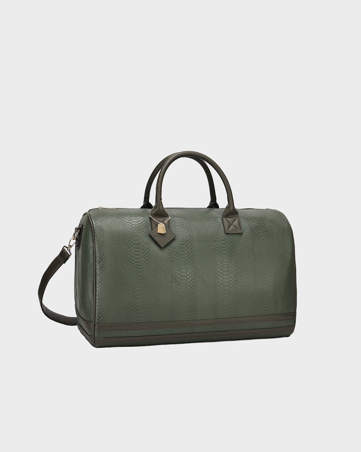 Signature Weekender Duffle Bag in Olive
