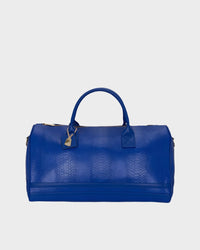 Signature Weekender Duffle Bag in Royal Blue